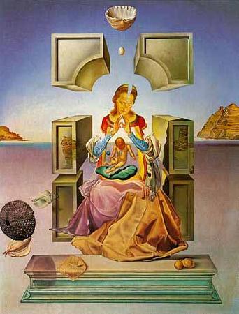 salvadore dali The Madonna of Port Lligat China oil painting art